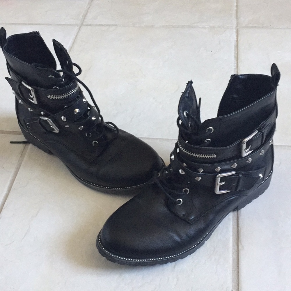 Black Combat Boots